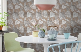 Обои 11247-02 фото в интерьере кухни превью