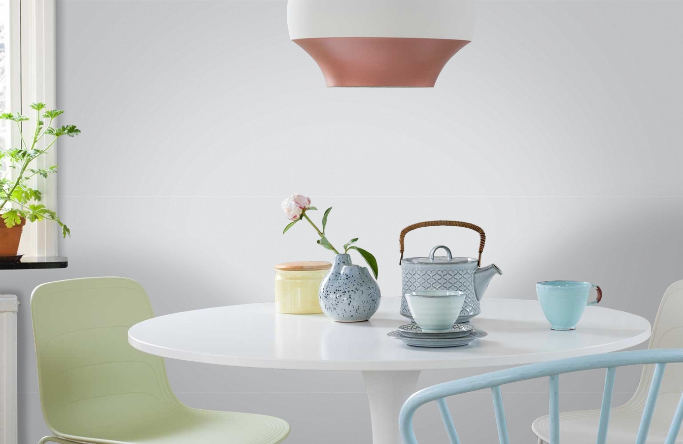 Обои 78652-4 фото в интерьере кухни