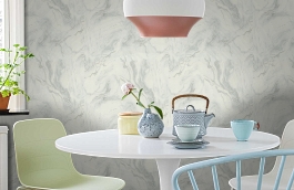 Обои 9257-00 фото в интерьере кухни превью