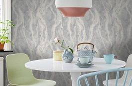 Обои 9263-12 фото в интерьере кухни превью