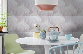 Обои 11243-04 фото в интерьере кухни превью