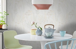 Обои UI 3206 фото в интерьере кухни превью