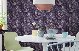 Обои 589299 фото в интерьере кухни превью