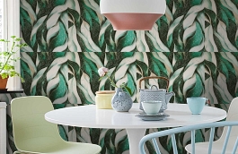 Обои E106906 фото в интерьере кухни превью