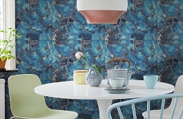 Обои E107007 фото в интерьере кухни превью