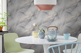 Обои HC6419 фото в интерьере кухни превью