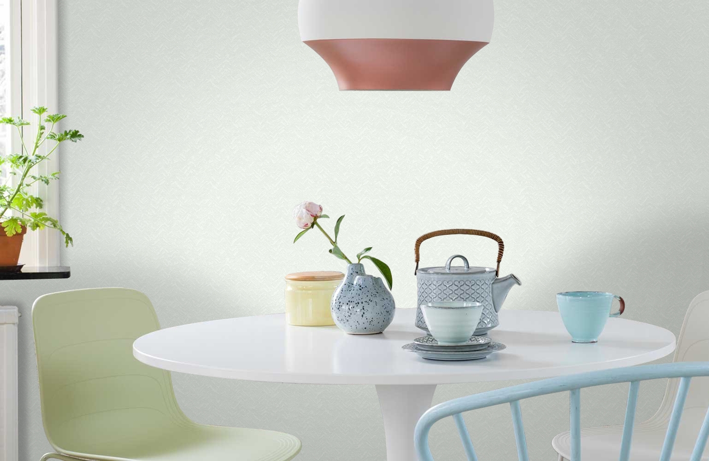 Обои 88223 фото в интерьере кухни