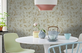 Обои M53050 фото в интерьере кухни превью