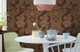 Обои 13AMF-D фото в интерьере кухни превью