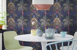 Обои 1-FN-D фото в интерьере кухни превью