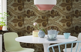 Обои 10 FEL-D фото в интерьере кухни превью