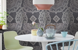 Обои 10-aur-d фото в интерьере кухни превью