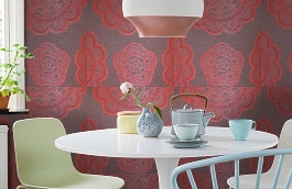 Обои 11-aur-p фото в интерьере кухни превью