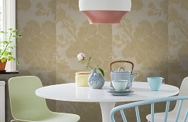 Обои 14EGN-F фото в интерьере кухни превью