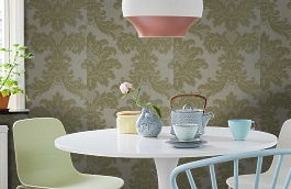 Обои 1EGN-D фото в интерьере кухни превью