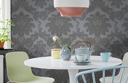 Обои 21EGN-D фото в интерьере кухни превью