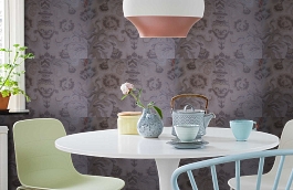 Обои 3-FN-V фото в интерьере кухни превью