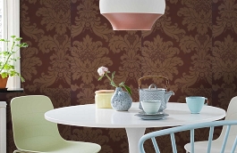 Обои 3EGN-D фото в интерьере кухни превью