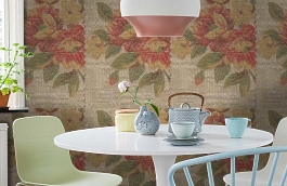 Обои 5CRE-F фото в интерьере кухни превью