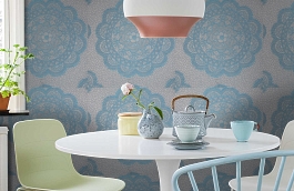 Обои 6-aur-p фото в интерьере кухни превью