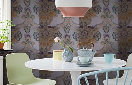 Обои 6-FN-O фото в интерьере кухни превью