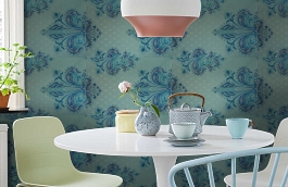 Обои 7 FEL-A фото в интерьере кухни превью