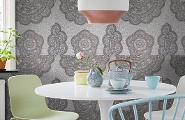 Обои 8-aur-p фото в интерьере кухни превью