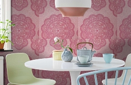 Обои 9-aur-p фото в интерьере кухни превью