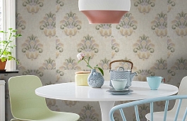 Обои 9CRE-G фото в интерьере кухни превью