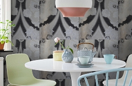 Обои AZZ-20 фото в интерьере кухни превью