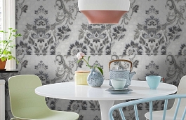 Обои AZZ-2D фото в интерьере кухни превью