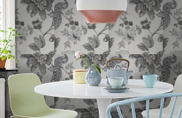 Обои AZZ-2P фото в интерьере кухни превью