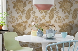 Обои AZZ-4P фото в интерьере кухни превью