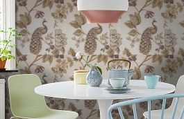 Обои AZZ-6P фото в интерьере кухни превью