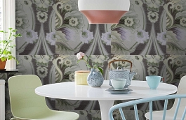 Обои AZZ-80 фото в интерьере кухни превью