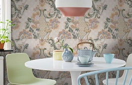 Обои AZZ-8D фото в интерьере кухни превью