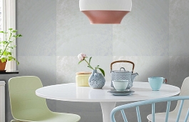 Обои MS 62 фото в интерьере кухни превью