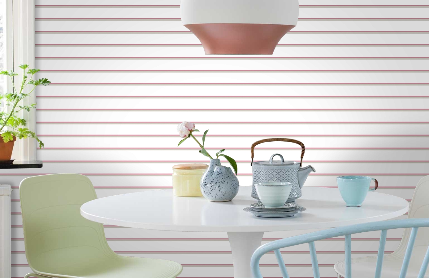 Обои 110/10050 фото в интерьере кухни