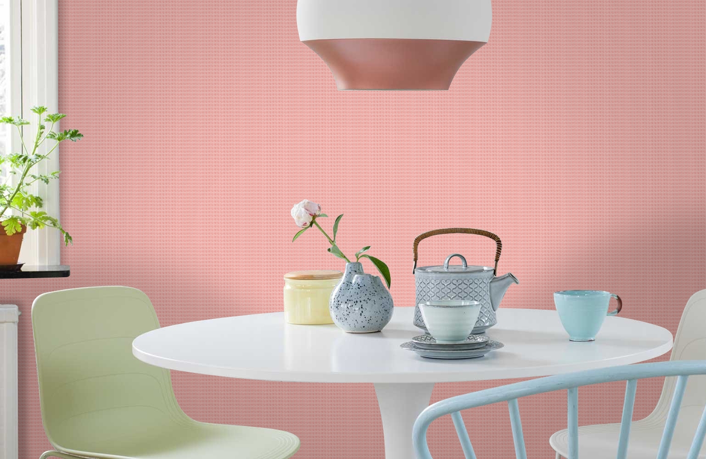 Обои 98/9041 фото в интерьере кухни