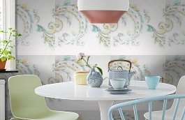 Обои HRY 24386122 фото в интерьере кухни превью