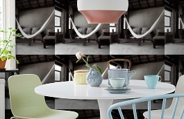 Обои OR412 фото в интерьере кухни превью