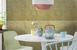 Обои 10lvd-b фото в интерьере кухни превью