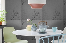 Обои 12lvd-c фото в интерьере кухни превью