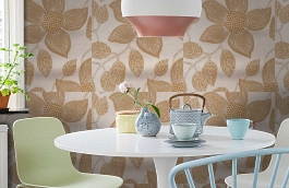 Обои 13PPV-A фото в интерьере кухни превью