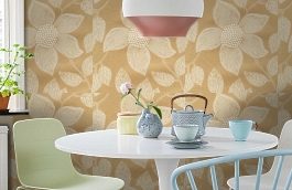 Обои 16PPV-A фото в интерьере кухни превью