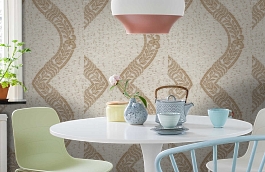 Обои 17VNG-T фото в интерьере кухни превью