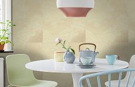 Обои 2VNG-D фото в интерьере кухни превью