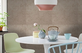 Обои 4lvd-a фото в интерьере кухни превью