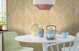 Обои 5CT-D фото в интерьере кухни превью