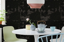 Обои 61N фото в интерьере кухни превью